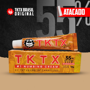 TKTX Gold 55% I Pomada Anestésica - ATACADO E VAREJO