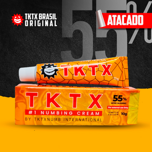 TKTX Amarela 55% I Pomada Anestésica - ATACADO E VAREJO