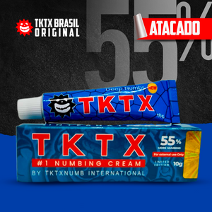 TKTX Azul 55% I Pomada Anestésica - ATACADO E VAREJO