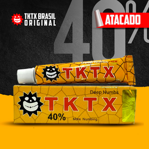 TKTX Amarela 40% I Pomada Anestésica - ATACADO E VAREJO