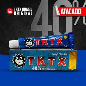 TKTX Azul 40% I Pomada Anestésica - ATACADO E VAREJO