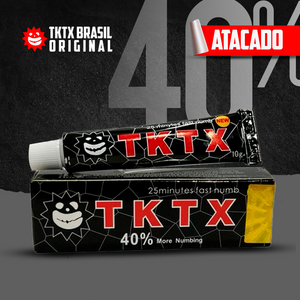 TKTX Preta 40% I Pomada Anestésica - ATACADO E VAREJO